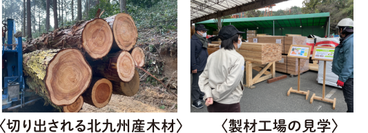 北九州産木材を使用した住宅建築でカーボンニュートラルの実現へ