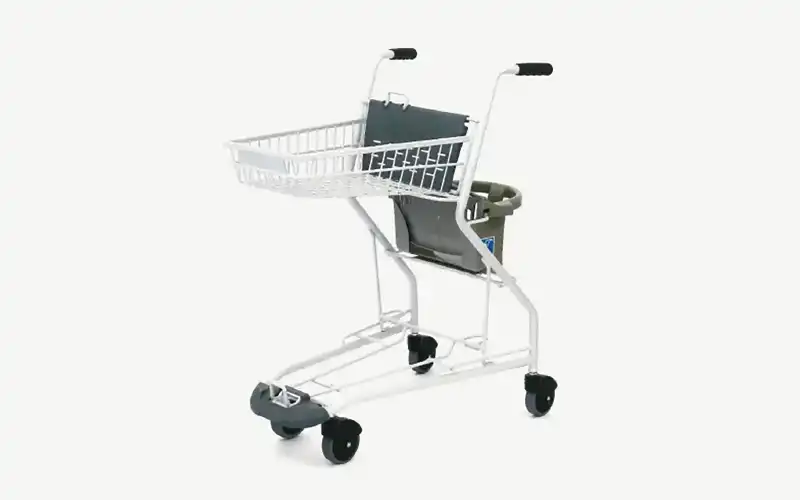 ベビーシート付小荷物カート