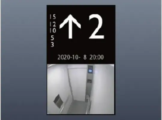 かご内操作盤液晶インジケーター・液晶モニター