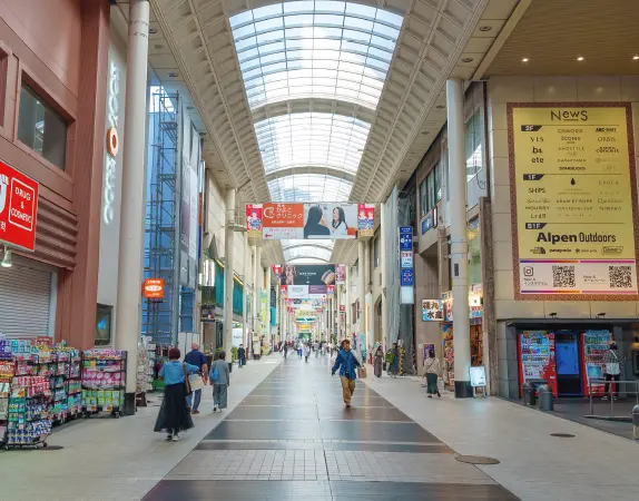 上通商店街