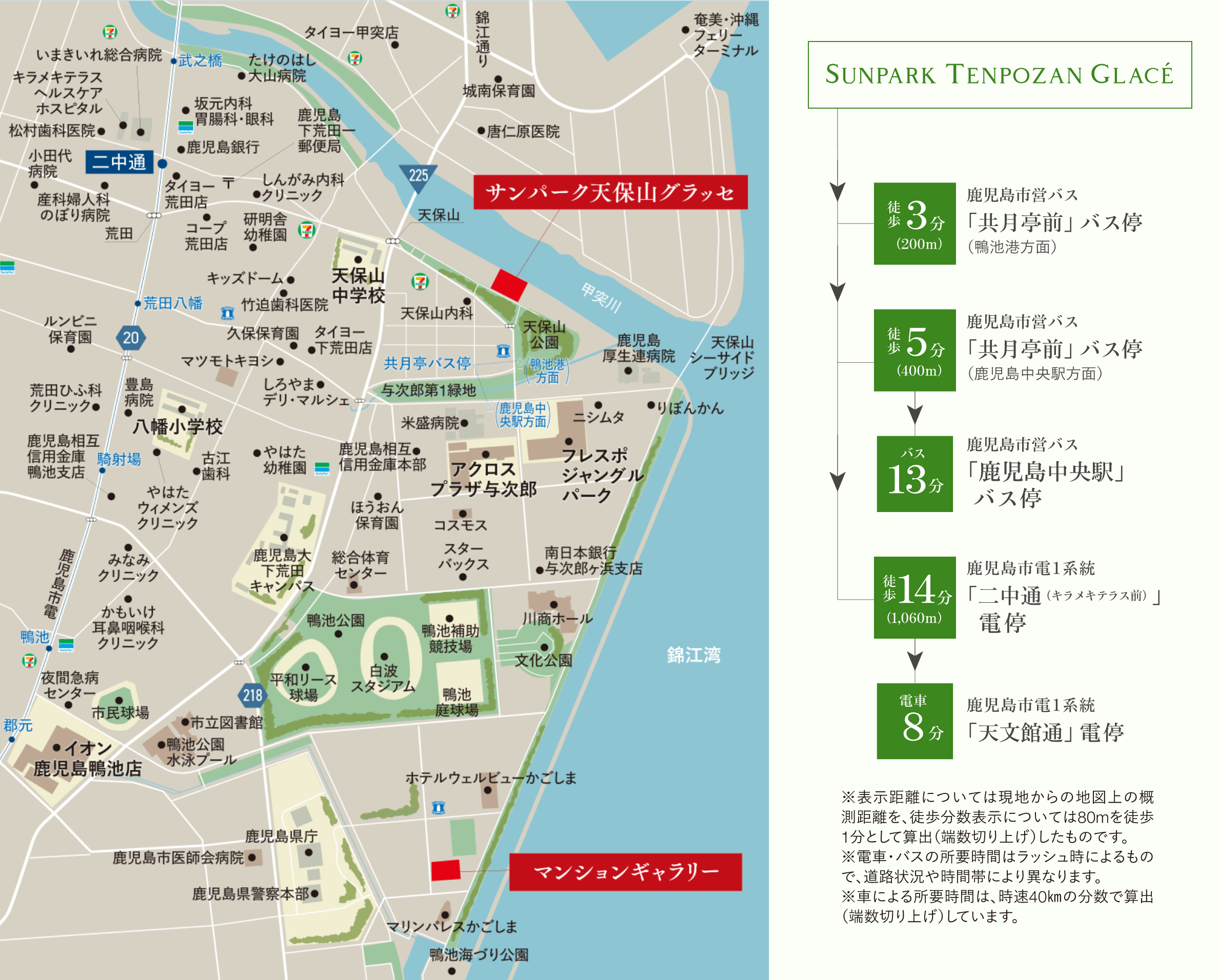 現地案内図