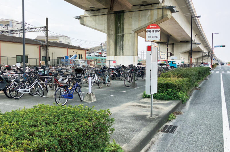 西鉄バス「都府楼前駅」バス停