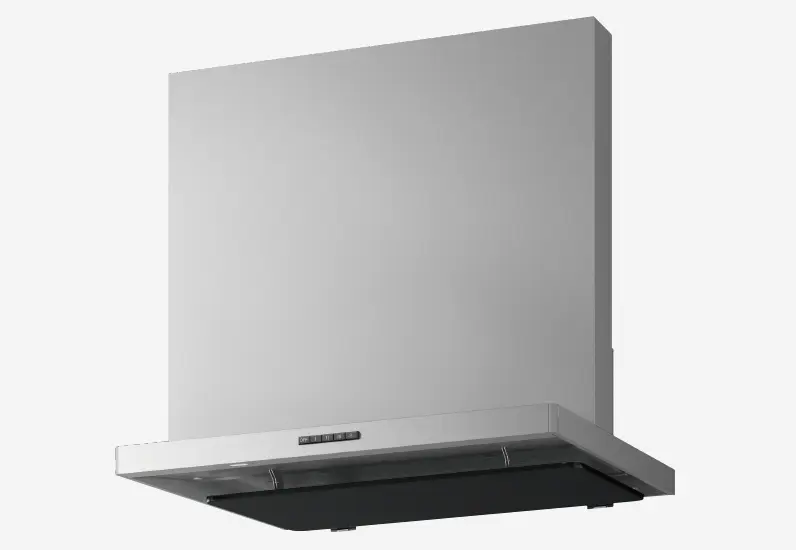 ホーロー整流板付レンジフード