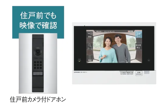 TVモニター付インターホン