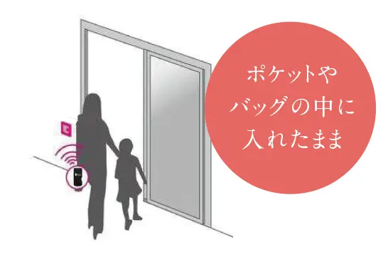 ハンズフリーキー